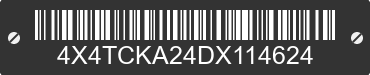 2013 FOREST RIVER Cherokee 4X4TCKA24DX114624 VIN decoded