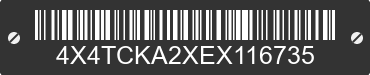 2014 FOREST RIVER Cherokee 4X4TCKA2XEX116735 VIN decoded
