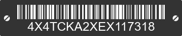 2014 FOREST RIVER Cherokee 4X4TCKA2XEX117318 VIN decoded