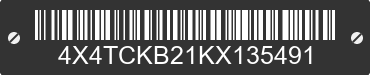 2019 FOREST RIVER Cherokee 4X4TCKB21KX135491 VIN decoded