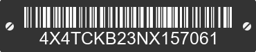2022 FOREST RIVER Cherokee 4X4TCKB23NX157061 VIN decoded