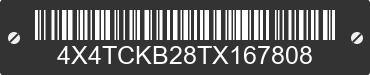 2026 FOREST RIVER Cherokee 4X4TCKB28TX167808 VIN decoded