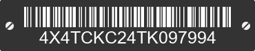 2026 FOREST RIVER Cherokee 4X4TCKC24TK097994 VIN decoded
