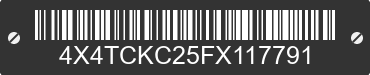 2015 FOREST RIVER Cherokee 4X4TCKC25FX117791 VIN decoded