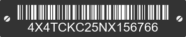 2022 FOREST RIVER Cherokee 4X4TCKC25NX156766 VIN decoded