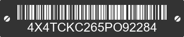 2005 FOREST RIVER Cherokee 4X4TCKC265PO92284 VIN decoded