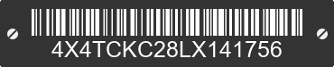 2020 FOREST RIVER Cherokee 4X4TCKC28LX141756 VIN decoded