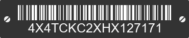 2017 FOREST RIVER Cherokee 4X4TCKC2XHX127171 VIN decoded