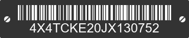 2018 FOREST RIVER Cherokee 4X4TCKE20JX130752 VIN decoded