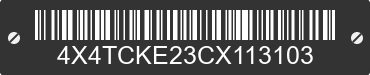 2012 FOREST RIVER Cherokee 4X4TCKE23CX113103 VIN decoded