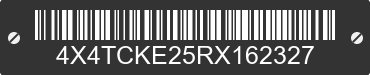 2024 FOREST RIVER Cherokee 4X4TCKE25RX162327 VIN decoded
