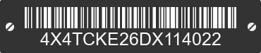 2013 FOREST RIVER Cherokee 4X4TCKE26DX114022 VIN decoded