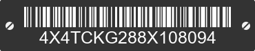 2008 FOREST RIVER Cherokee 4X4TCKG288X108094 VIN decoded