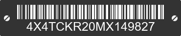 2021 FOREST RIVER Cherokee 4X4TCKR20MX149827 VIN decoded