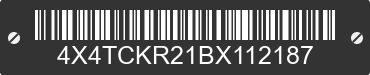 2011 FOREST RIVER Cherokee 4X4TCKR21BX112187 VIN decoded