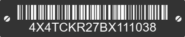2011 FOREST RIVER Cherokee 4X4TCKR27BX111038 VIN decoded