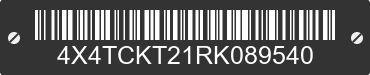 2024 FOREST RIVER Cherokee 4X4TCKT21RK089540 VIN decoded