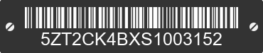 2025 FOREST RIVER Cherokee 5ZT2CK4BXS1003152 VIN decoded
