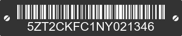 2022 FOREST RIVER Cherokee 5ZT2CKFC1NY021346 VIN decoded