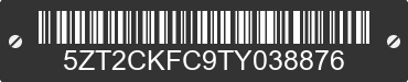 2026 FOREST RIVER Cherokee 5ZT2CKFC9TY038876 VIN decoded