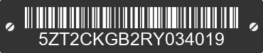 2024 FOREST RIVER Cherokee 5ZT2CKGB2RY034019 VIN decoded