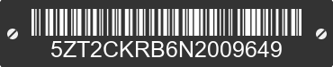 2022 FOREST RIVER Cherokee 5ZT2CKRB6N2009649 VIN decoded