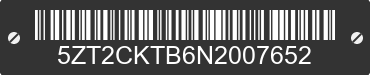 2022 FOREST RIVER Cherokee 5ZT2CKTB6N2007652 VIN decoded