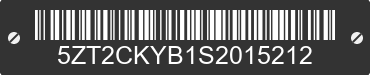 2025 FOREST RIVER Cherokee 5ZT2CKYB1S2015212 VIN decoded