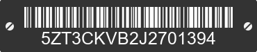 2018 FOREST RIVER Cherokee 5ZT3CKVB2J2701394 VIN decoded