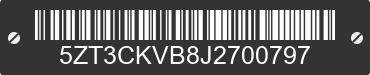 2018 FOREST RIVER Cherokee 5ZT3CKVB8J2700797 VIN decoded