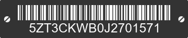 2018 FOREST RIVER Cherokee 5ZT3CKWB0J2701571 VIN decoded