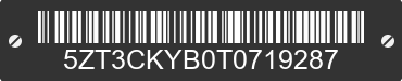 2026 FOREST RIVER Cherokee 5ZT3CKYB0T0719287 VIN decoded