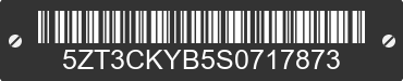 2025 FOREST RIVER Cherokee 5ZT3CKYB5S0717873 VIN decoded