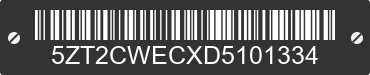 2013 FOREST RIVER Clipper Towable 5ZT2CWECXD5101334 VIN decoded