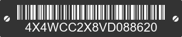 1997 FOREST RIVER Continental Cargo 4X4WCC2X8VD088620 VIN decoded