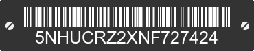 2022 FOREST RIVER Crossbow 5NHUCRZ2XNF727424 VIN decoded
