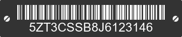 2018 FOREST RIVER Crusader 5ZT3CSSB8J6123146 VIN decoded