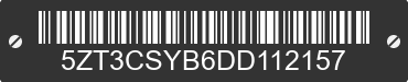 2013 FOREST RIVER Crusader 5ZT3CSYB6DD112157 VIN decoded
