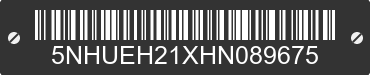 2017 FOREST RIVER Economy Hauler 5NHUEH21XHN089675 VIN decoded