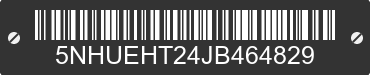 2018 FOREST RIVER Economy Hauler 5NHUEHT24JB464829 VIN decoded