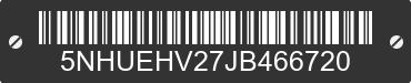 2018 FOREST RIVER Economy Hauler 5NHUEHV27JB466720 VIN decoded