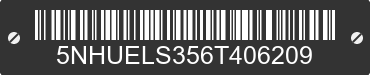 2006 FOREST RIVER Eliminator 5NHUELS356T406209 VIN decoded