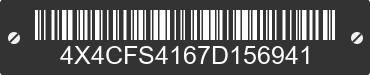 2007 FOREST RIVER Flagstaff Camping Trailer 4X4CFS4167D156941 VIN decoded