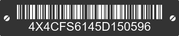 2005 FOREST RIVER Flagstaff Camping Trailer 4X4CFS6145D150596 VIN decoded