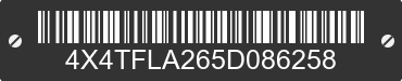 2005 FOREST RIVER Flagstaff Lite Weight Trailers 4X4TFLA265D086258 VIN decoded
