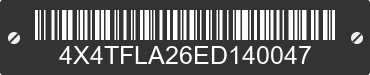 2014 FOREST RIVER Flagstaff Lite Weight Trailers 4X4TFLA26ED140047 VIN decoded