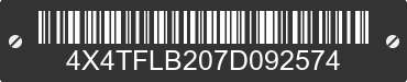 2007 FOREST RIVER Flagstaff Lite Weight Trailers 4X4TFLB207D092574 VIN decoded