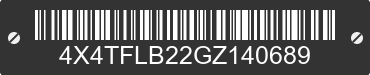 2016 FOREST RIVER Flagstaff Lite Weight Trailers 4X4TFLB22GZ140689 VIN decoded