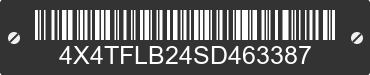 2025 FOREST RIVER Flagstaff Lite Weight Trailers 4X4TFLB24SD463387 VIN decoded