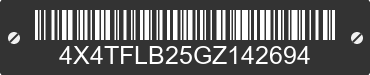 2016 FOREST RIVER Flagstaff Lite Weight Trailers 4X4TFLB25GZ142694 VIN decoded